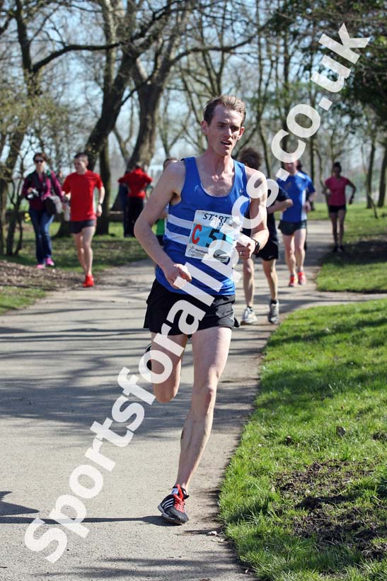 Mens Northern 12 Stage Road Relay, Stanley Park, Blackpool. Photo: David T. Hewitson/Sports for All Pics